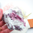 Pink Tourmaline Specimen #12 | Raw Rubellite Crystal (In Matrix) Australia | Inner Nurture
