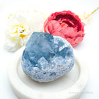 Celestite Cluster #1 | Natural Celestite Specimen Australia | Inner Nurture