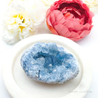 Celestite Cluster #2 | Natural Celestite Specimen Australia | Inner Nurture