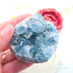 Celestite Cluster #3 | Natural Celestite Specimen Australia | Inner Nurture