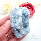 Celestite Cluster #21 | Natural Celestite Specimen Australia | Inner Nurture