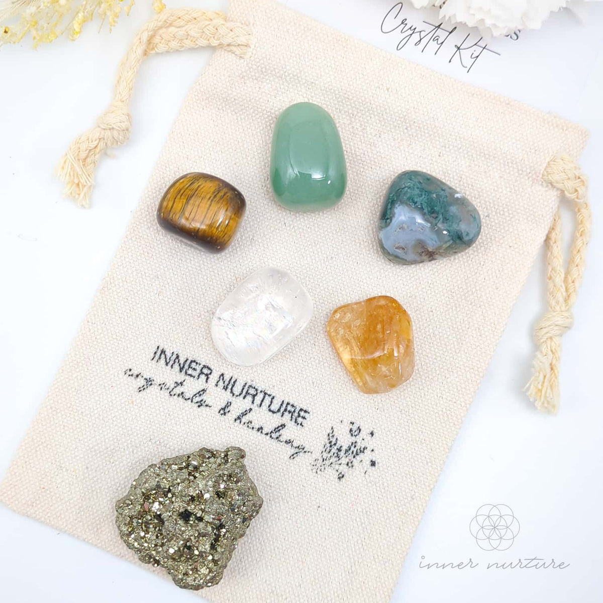 Abundance & Manifestation Crystal Kit | Shop Crystals Online Australia - Inner Nurture