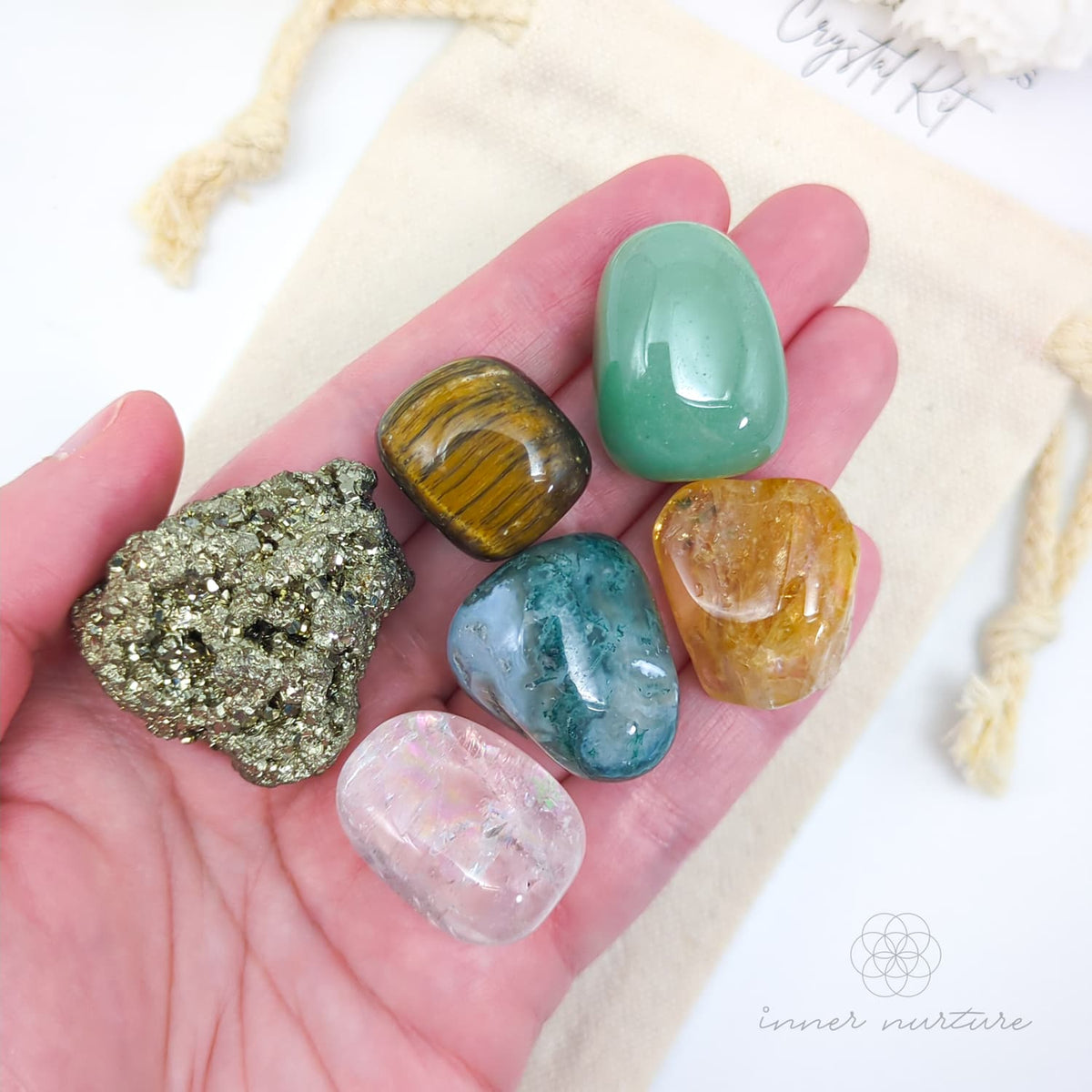 Abundance & Manifestation Crystal Kit | Shop Crystals Online Australia - Inner Nurture
