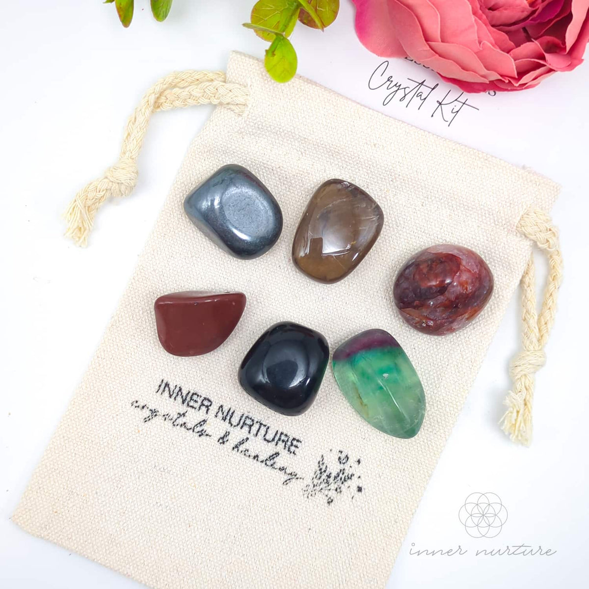Ground & Focus Crystal Kit  | Shop Crystals Online Australia - Inner Nurture