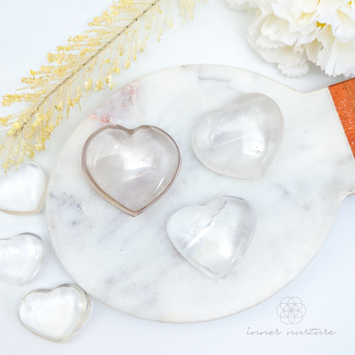 Clear Quartz Heart | Shop Crystals Online Australia - Inner Nurture