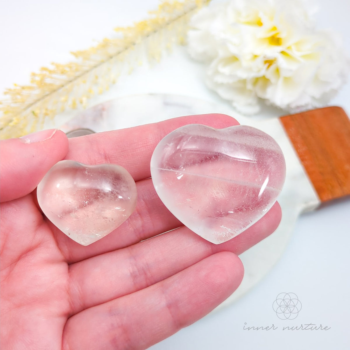 Clear Quartz Heart | Shop Crystals Online Australia - Inner Nurture