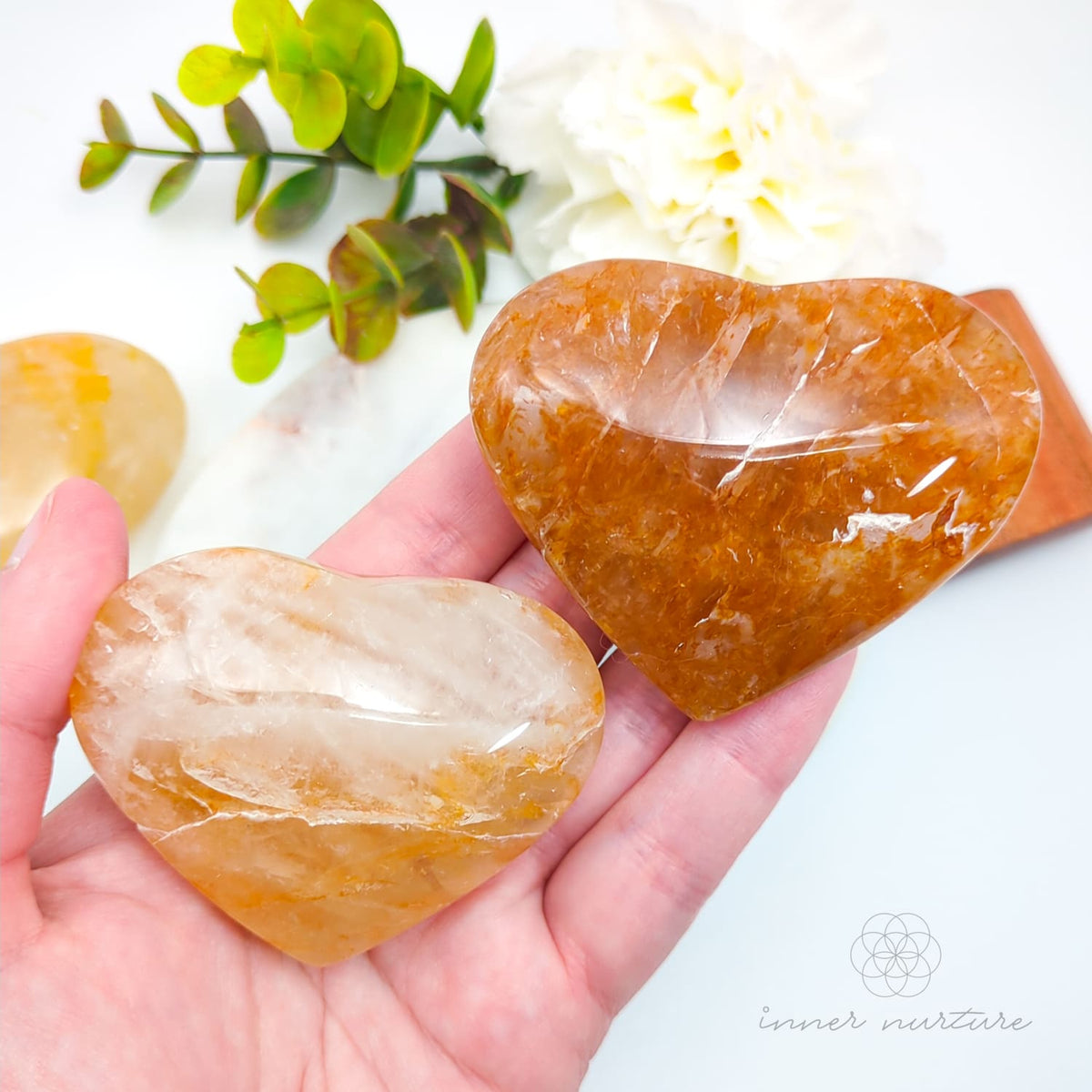 Golden Healer Heart | Shop Crystals Online Australia - Inner Nurture