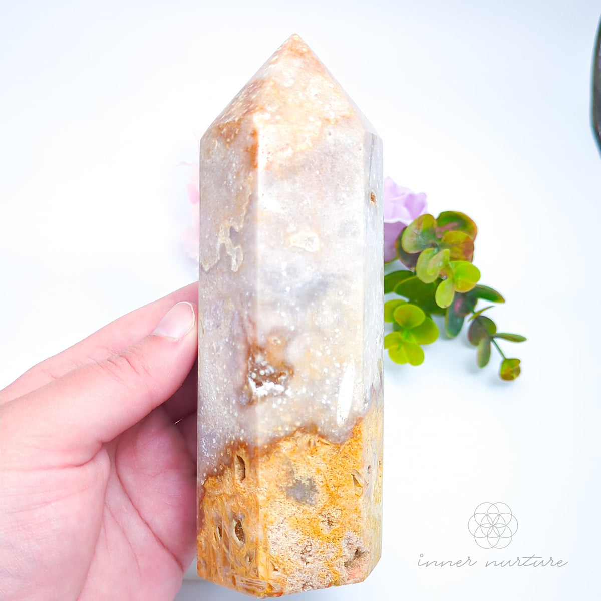 Pink Amethyst Tower | #2 - Shop Crystals Online Australia - Inner Nurture