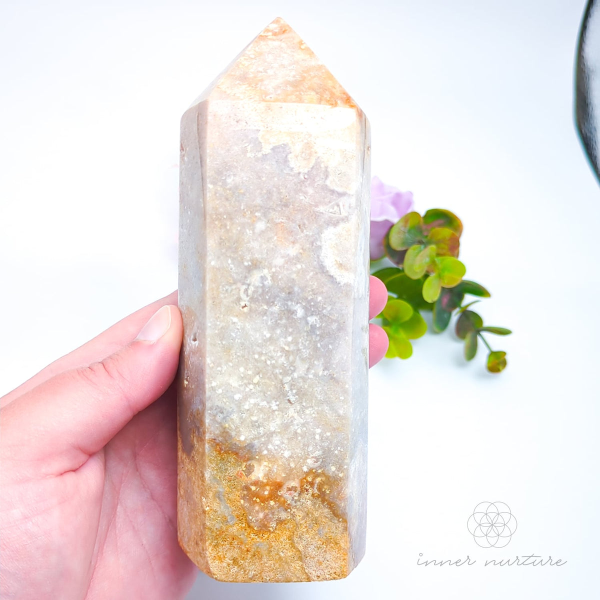 Pink Amethyst Tower | #2 - Shop Crystals Online Australia - Inner Nurture