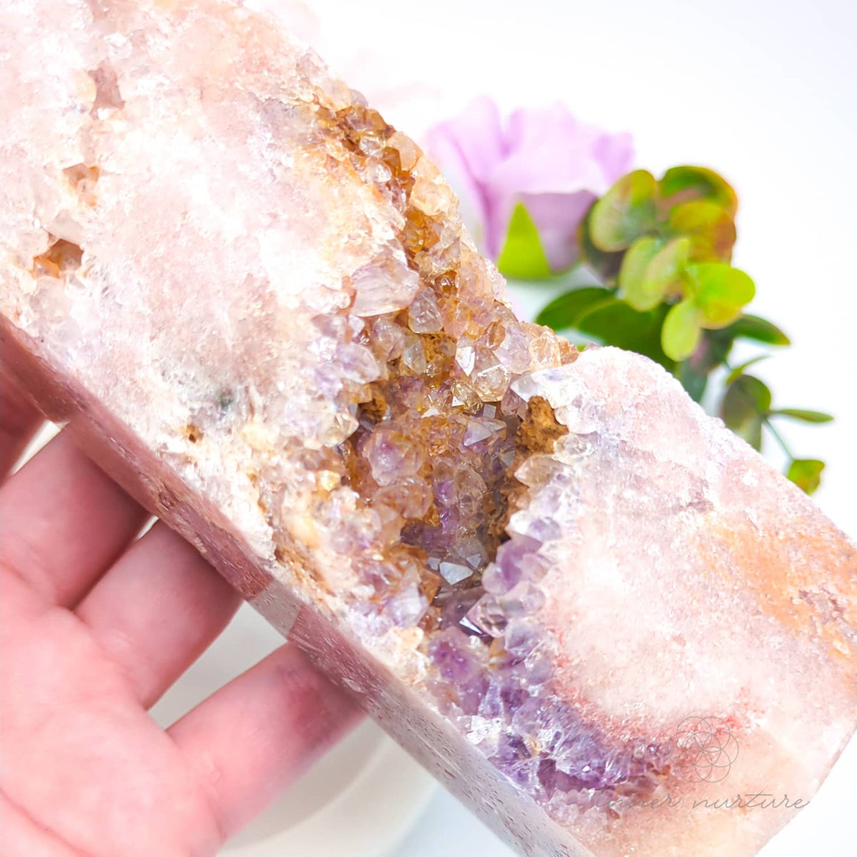 Pink Amethyst Tower | #1 - Shop Crystals Online Australia - Inner Nurture