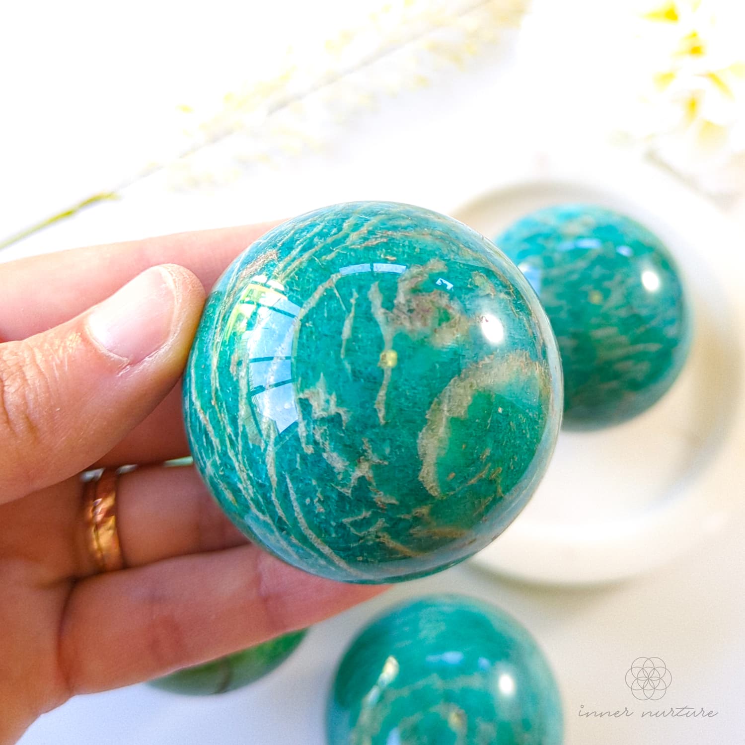 Amazonite Sphere - 4.5-5cm