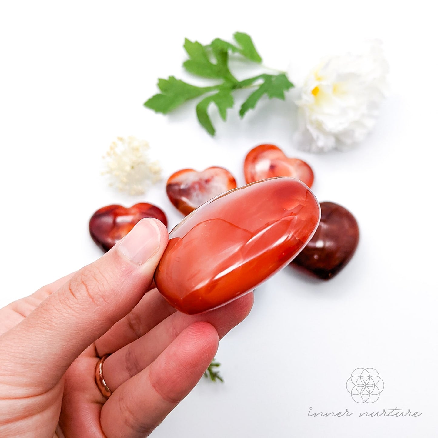 Carnelian Heart | Crystal Shop Australia - Inner Nurture