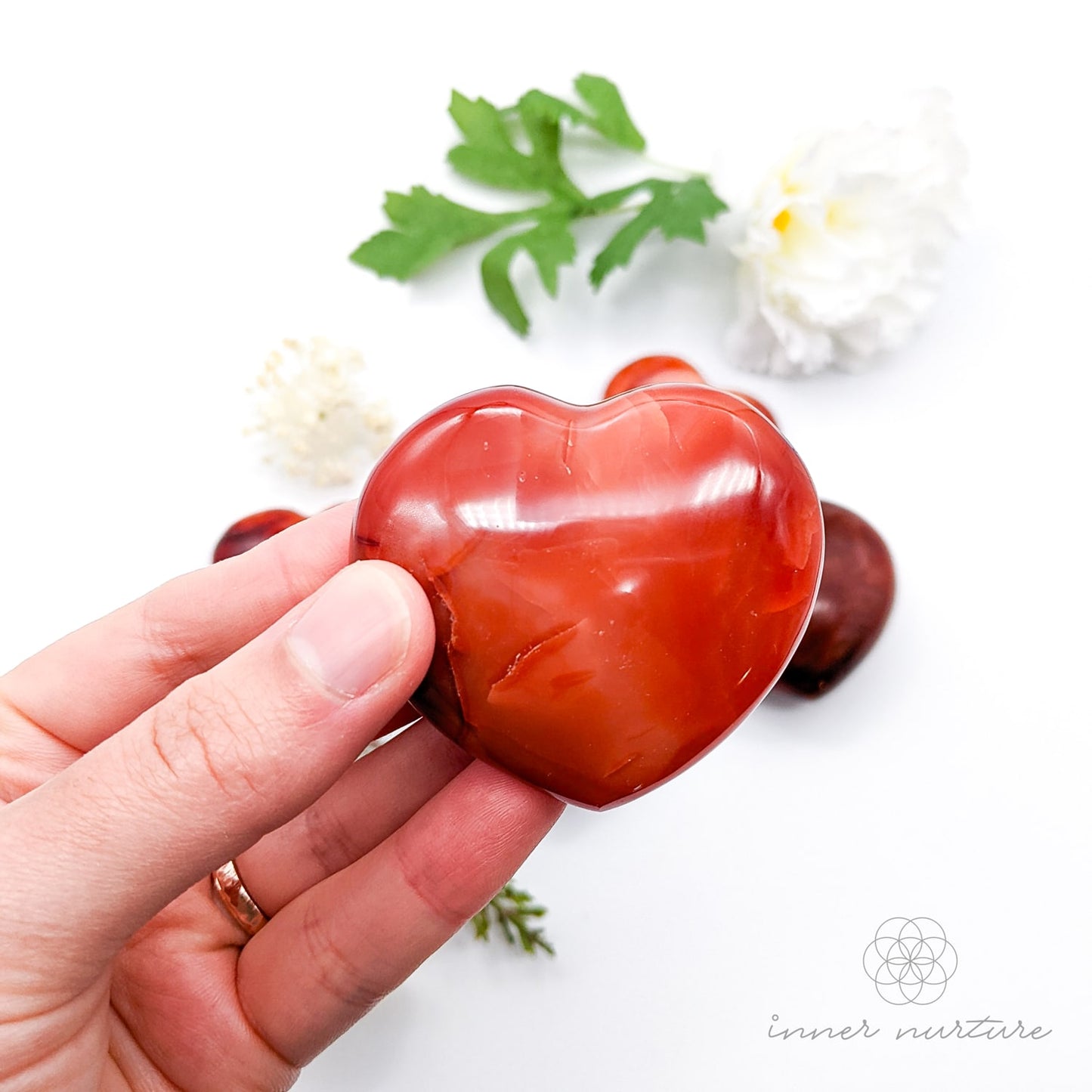 Carnelian Heart | Crystal Shop Australia - Inner Nurture