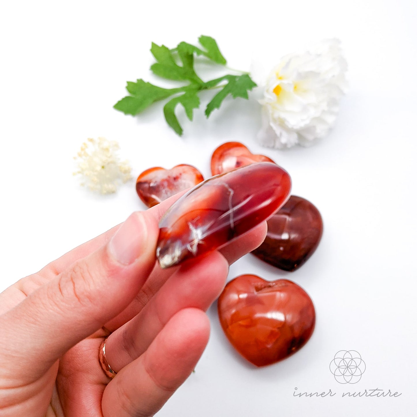 Carnelian Heart | Crystal Shop Australia - Inner Nurture