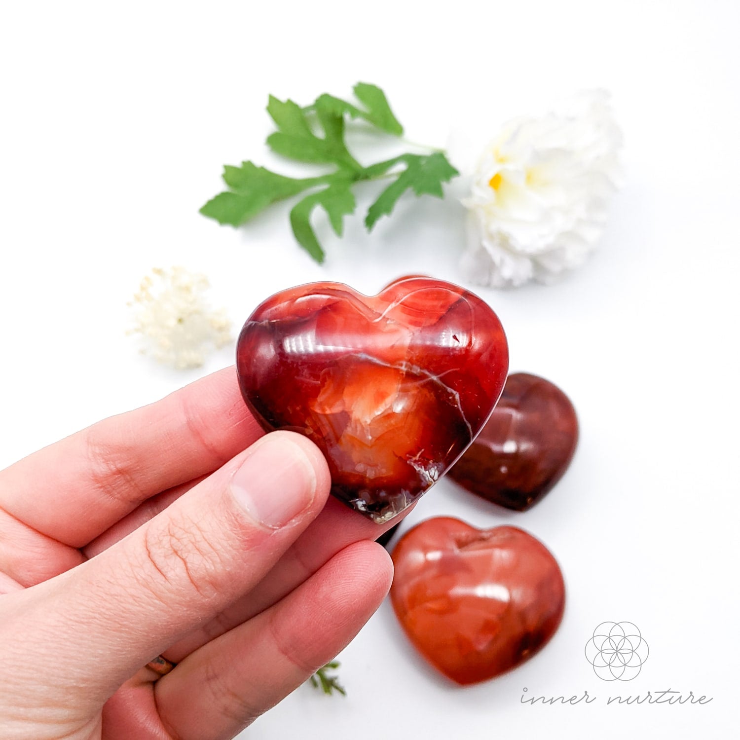 Carnelian Heart | Crystal Shop Australia - Inner Nurture