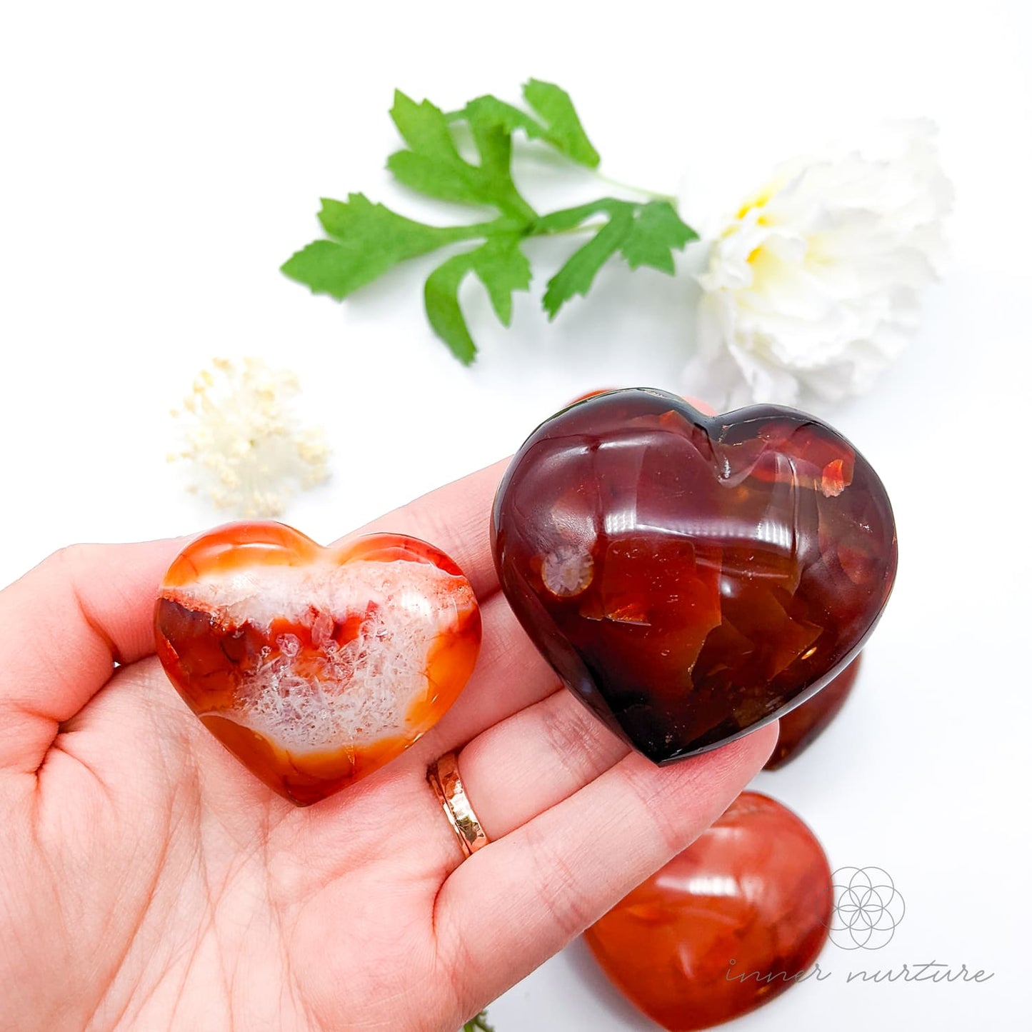 Carnelian Heart | Crystal Shop Australia - Inner Nurture