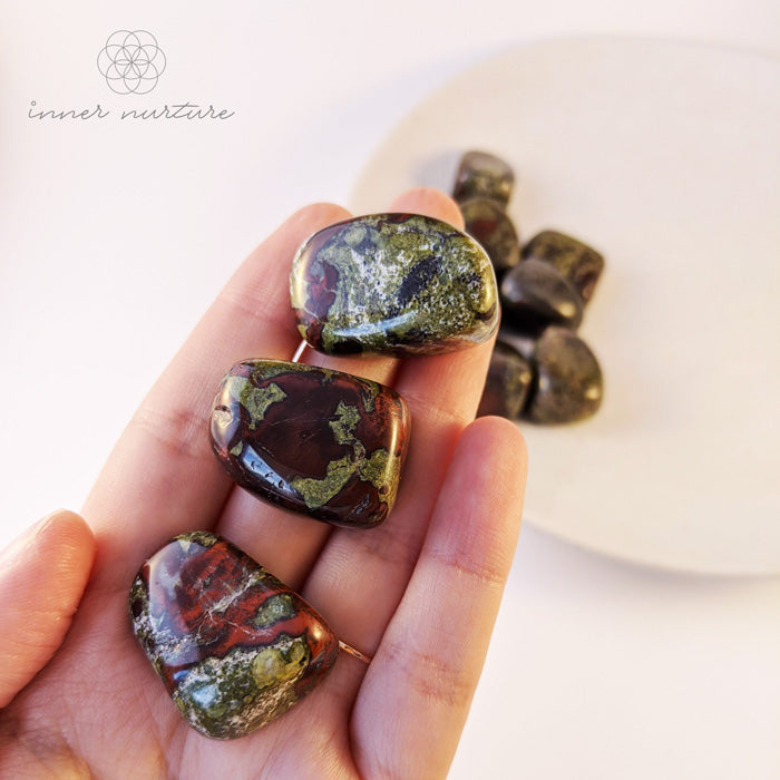 Dragon's Blood Jasper Tumble - Inner Nurture | Crystal Shop Australia 