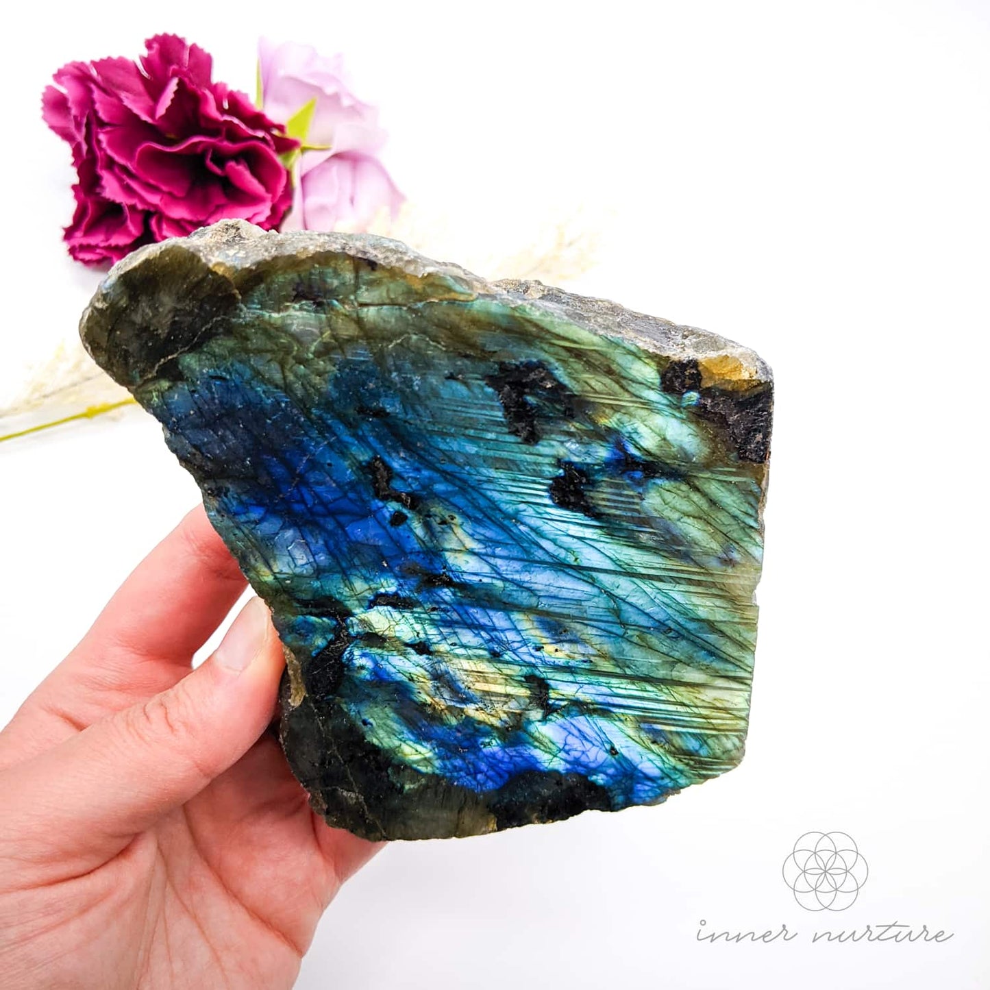 Labradorite Polished Slice - #4 | Crystal Shop Australia - Inner Nurture