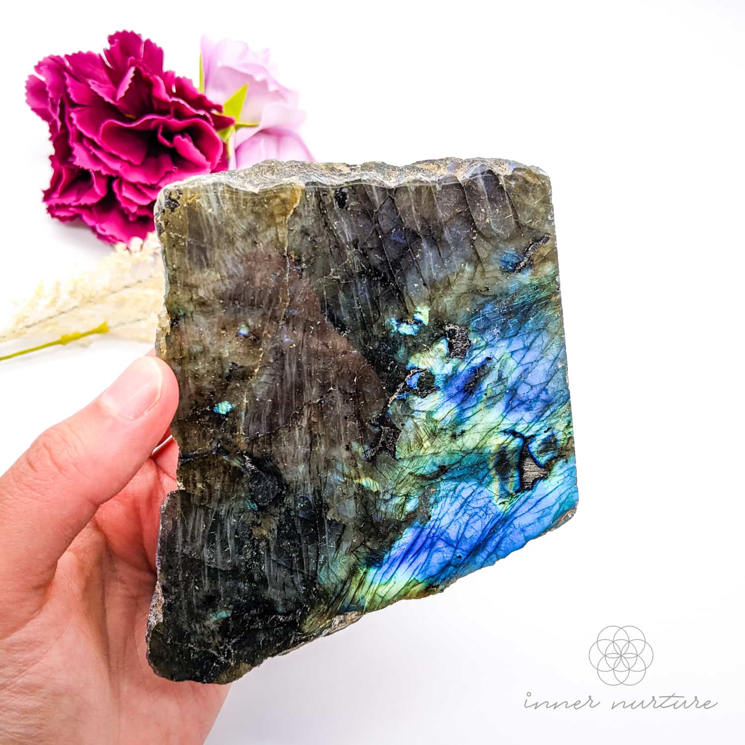 Labradorite Polished Slice - #4 | Crystal Shop Australia - Inner Nurture