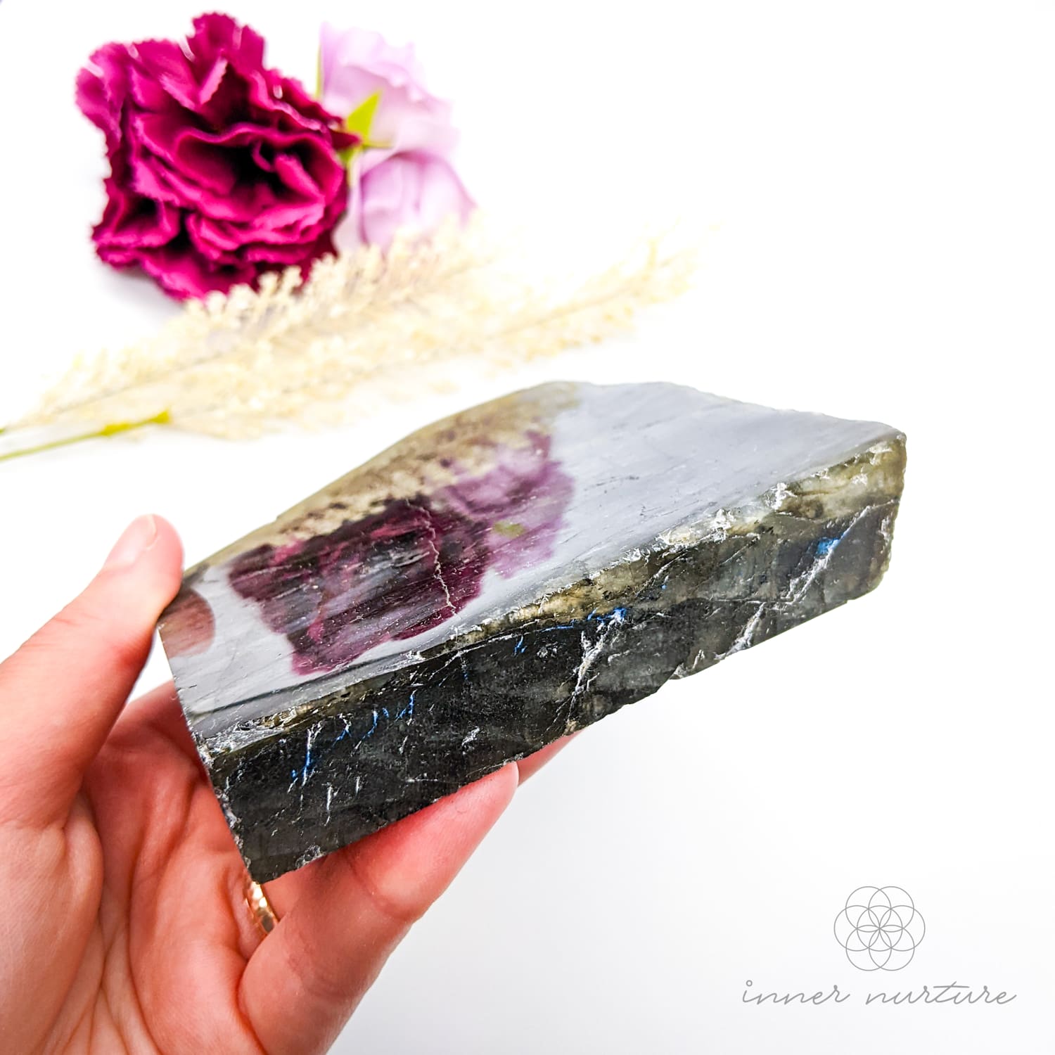 Labradorite Polished Slice - #3 | Crystal Shop Australia - Inner Nurture