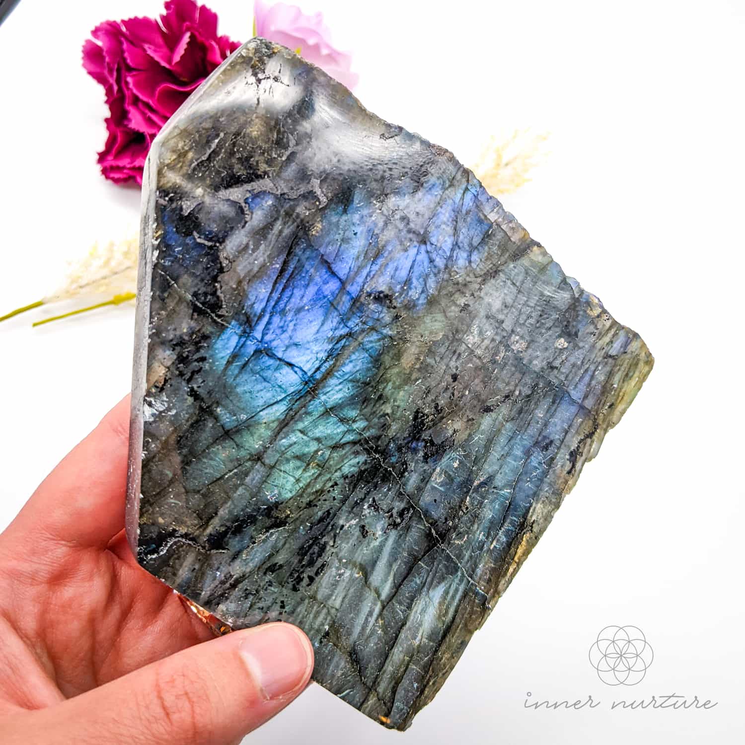 Labradorite Polished Slice - #3 | Crystal Shop Australia - Inner Nurture