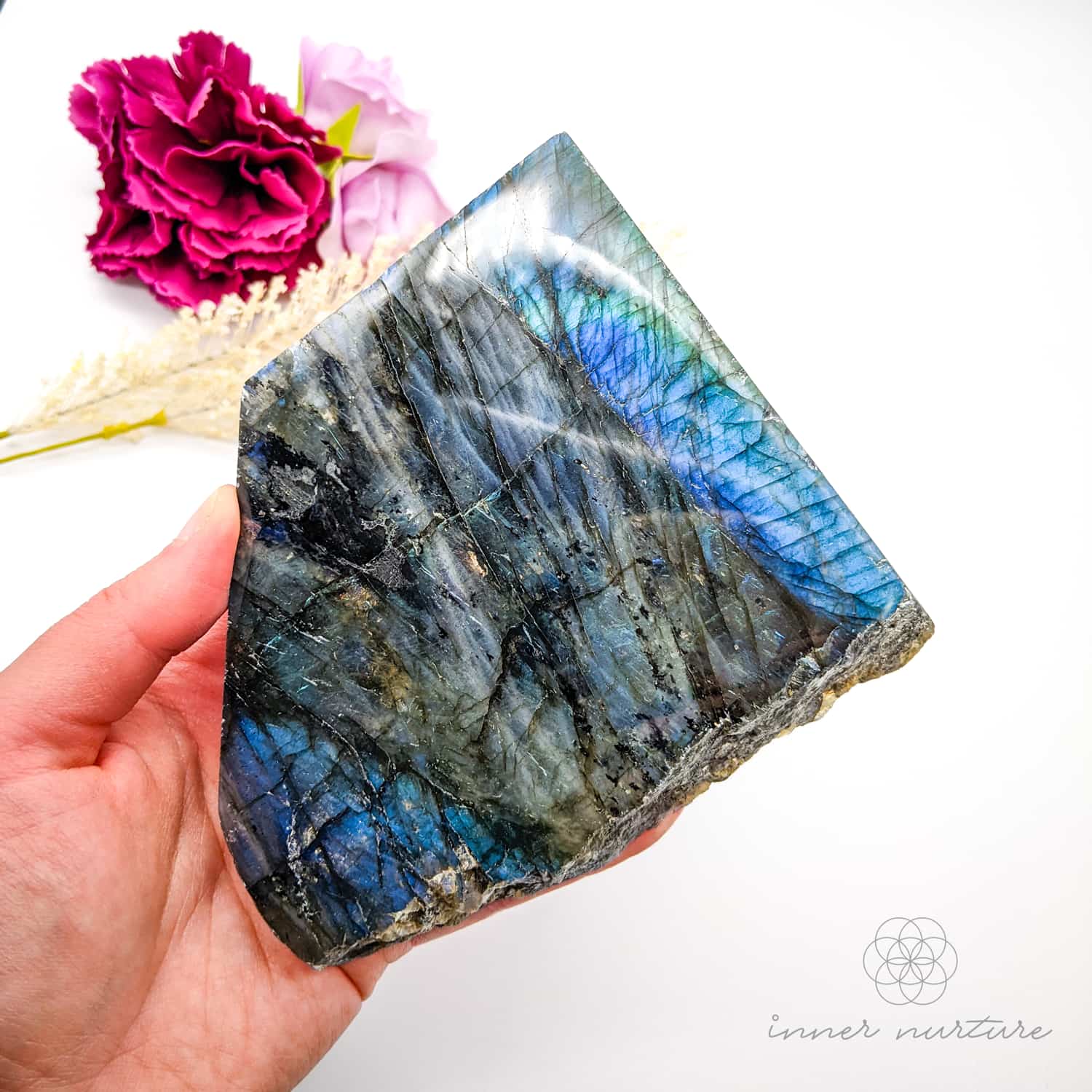 Labradorite Polished Slice - #3 | Crystal Shop Australia - Inner Nurture