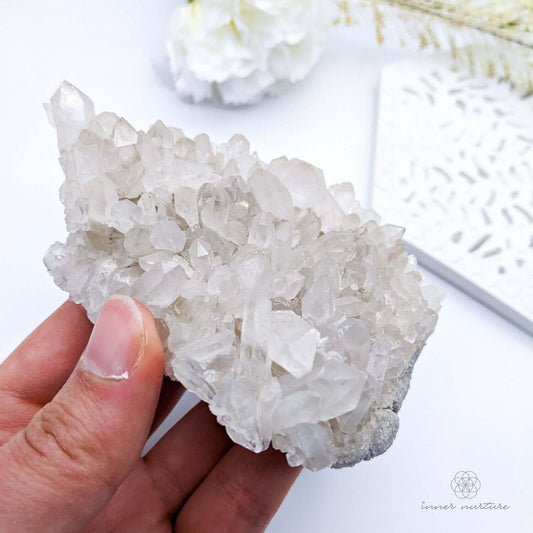 Clear Quartz Cluster - 153g - Online Crystal Shop Australia | Inner Nurture - Ethically Sourced