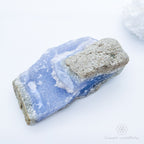 Blue Lace Agate Geode - 360g | Beautiful, High Vibe Crystals & Healing Tools | Shop Crystals Online Australia