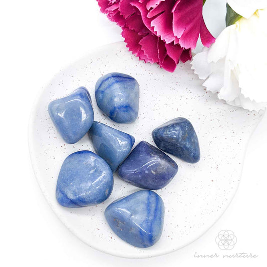 Blue Quartz Tumble | Crystal Shop Australia - Inner Nurture