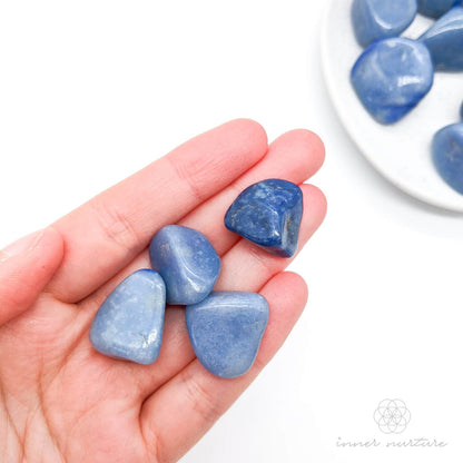 Blue Quartz Tumble | Crystal Shop Australia - Inner Nurture