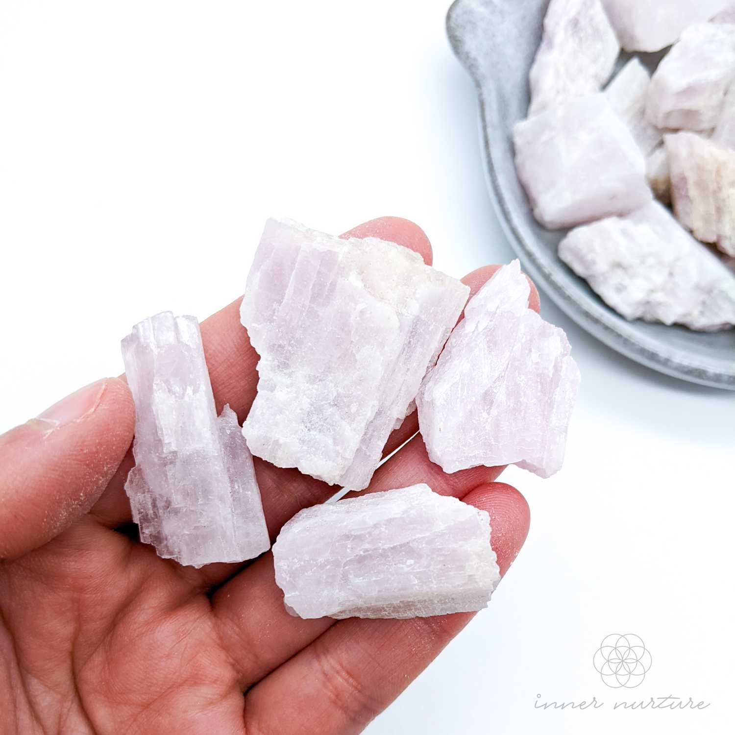 Kunzite Rough | Crystal Shop Australia - Inner Nurture