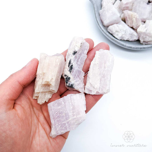 Kunzite Rough | Crystal Shop Australia - Inner Nurture