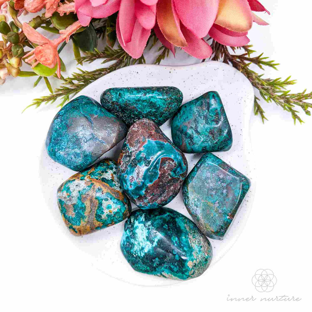 Dioptase Tumble | Crystal Shop Australia - Inner Nurture