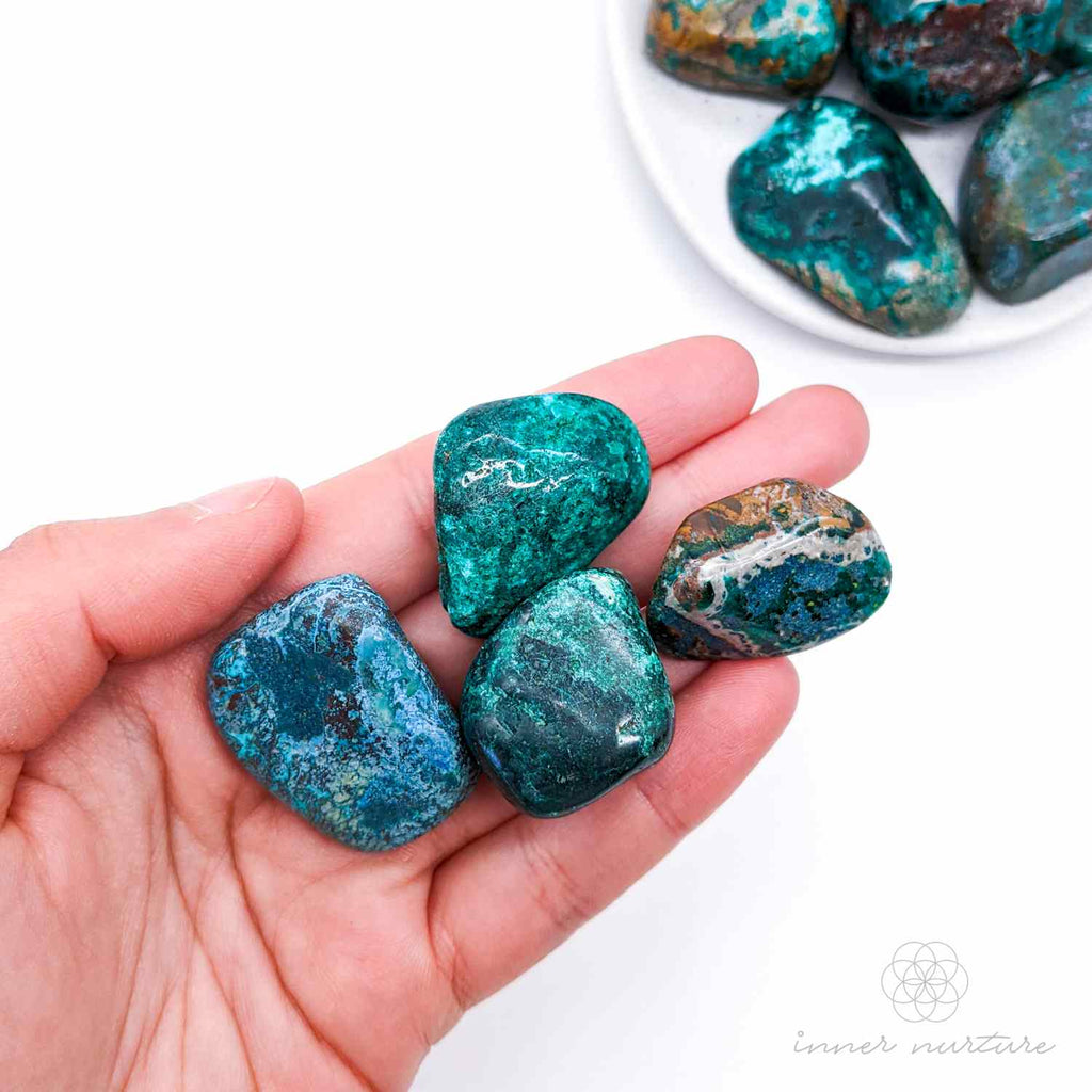Dioptase Tumble | Crystal Shop Australia - Inner Nurture