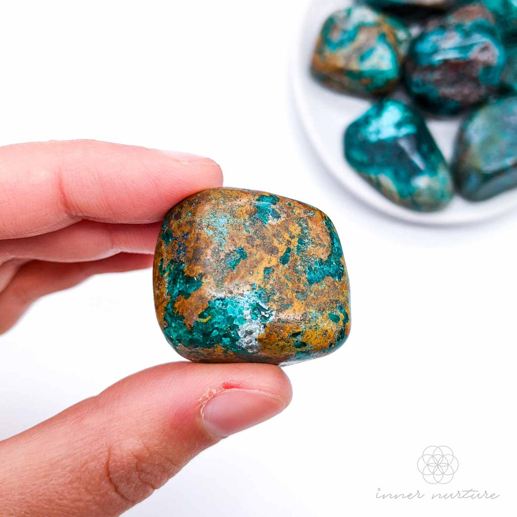Dioptase Tumble | Crystal Shop Australia - Inner Nurture