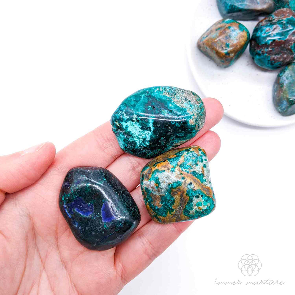 Dioptase Tumble | Crystal Shop Australia - Inner Nurture