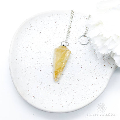 Citrine Pendulum | Crystal Shop Australia