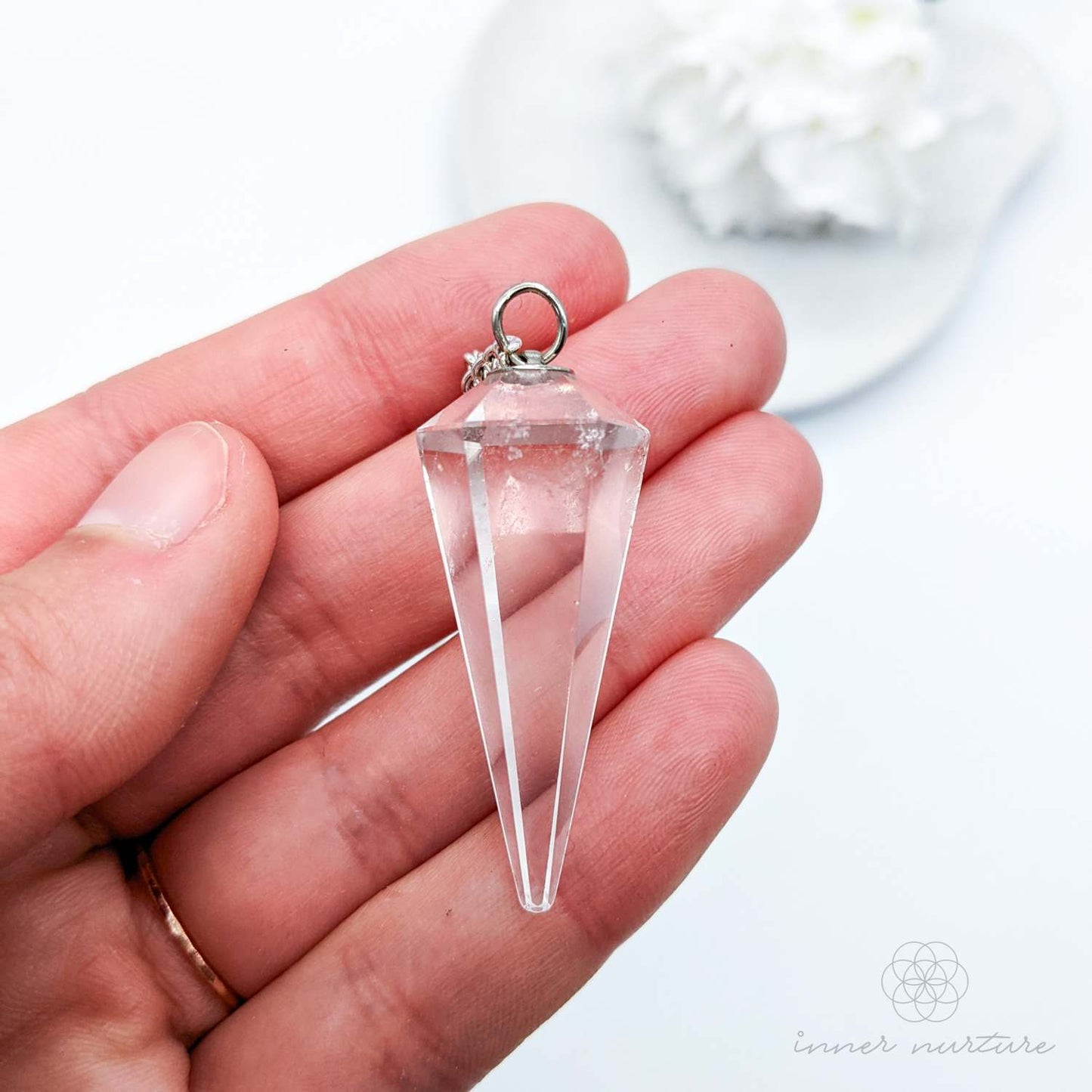 Clear Quartz Pendulum - Crystal Shop Australia | Inner Nurture - Consciously Sourced