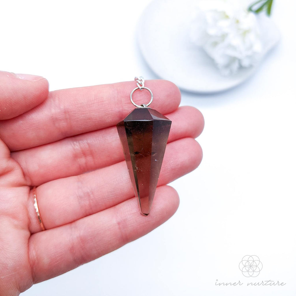 Smoky Quartz Pendulum - Crystal Shop Australia | Inner Nurture - Consciously Sourced