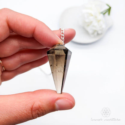 Smoky Quartz Pendulum - Crystal Shop Australia | Inner Nurture - Consciously Sourced