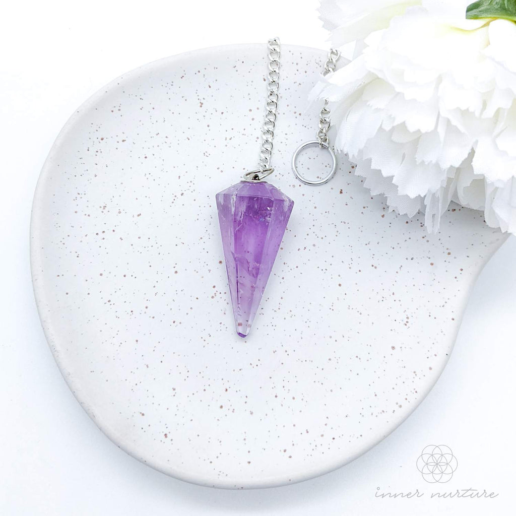 Amethyst Pendulum - Crystal Shop Australia | Inner Nurture - Consciously Sourced