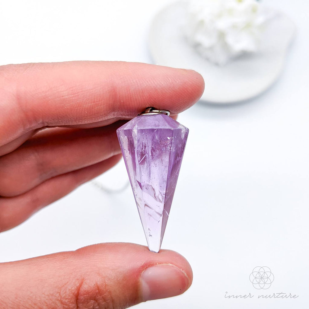 Amethyst Pendulum - Crystal Shop Australia | Inner Nurture - Consciously Sourced
