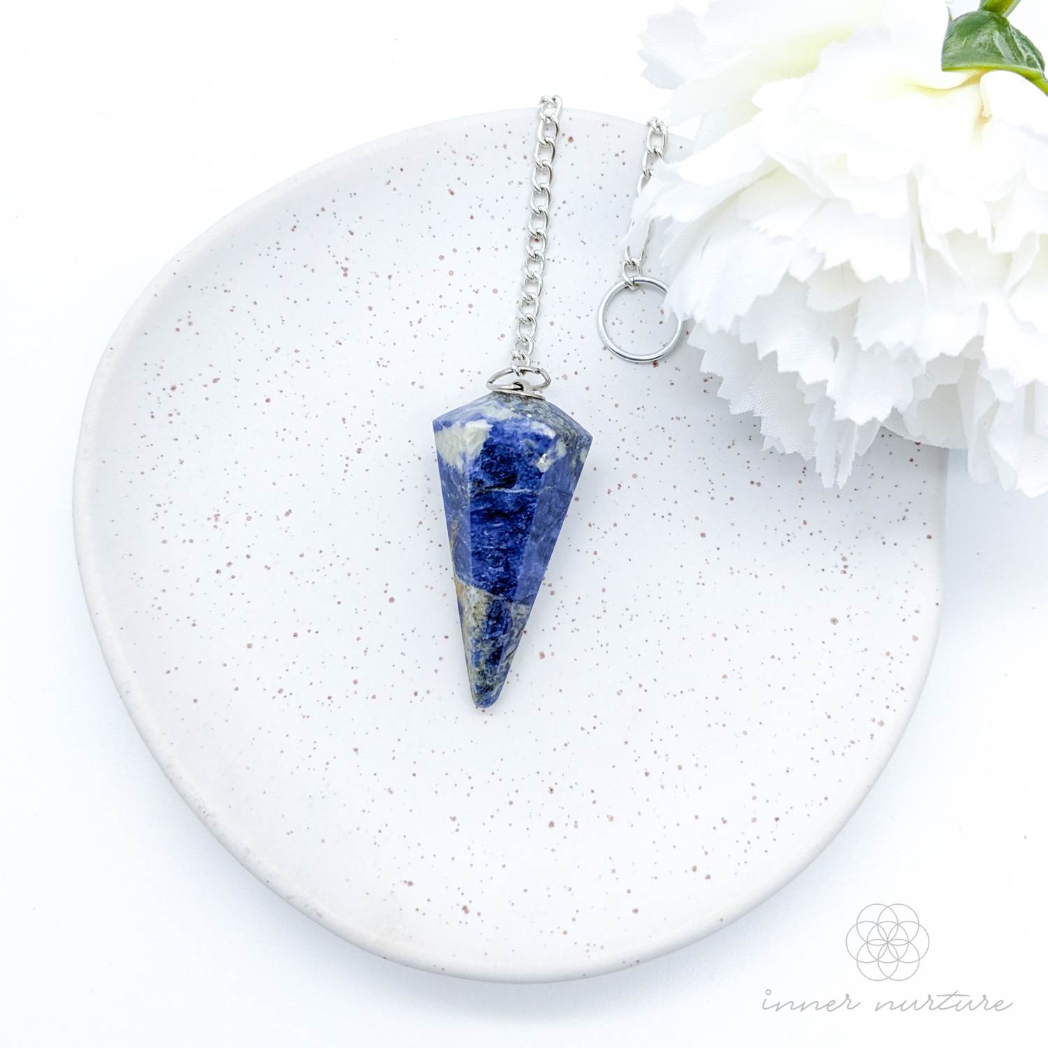 Sodalite Pendulum - Crystal Shop Australia | Inner Nurture - Consciously Sourced