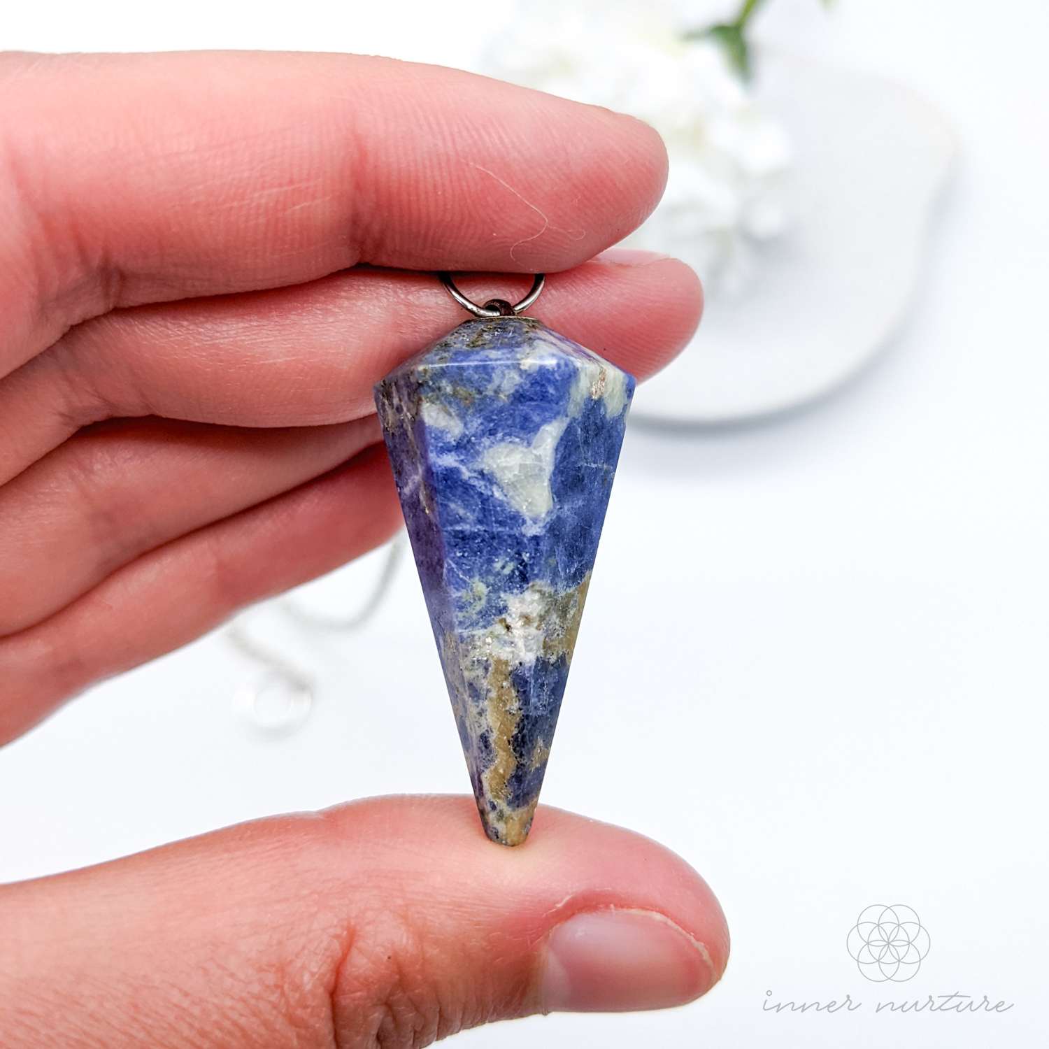 Sodalite Pendulum - Crystal Shop Australia | Inner Nurture - Consciously Sourced