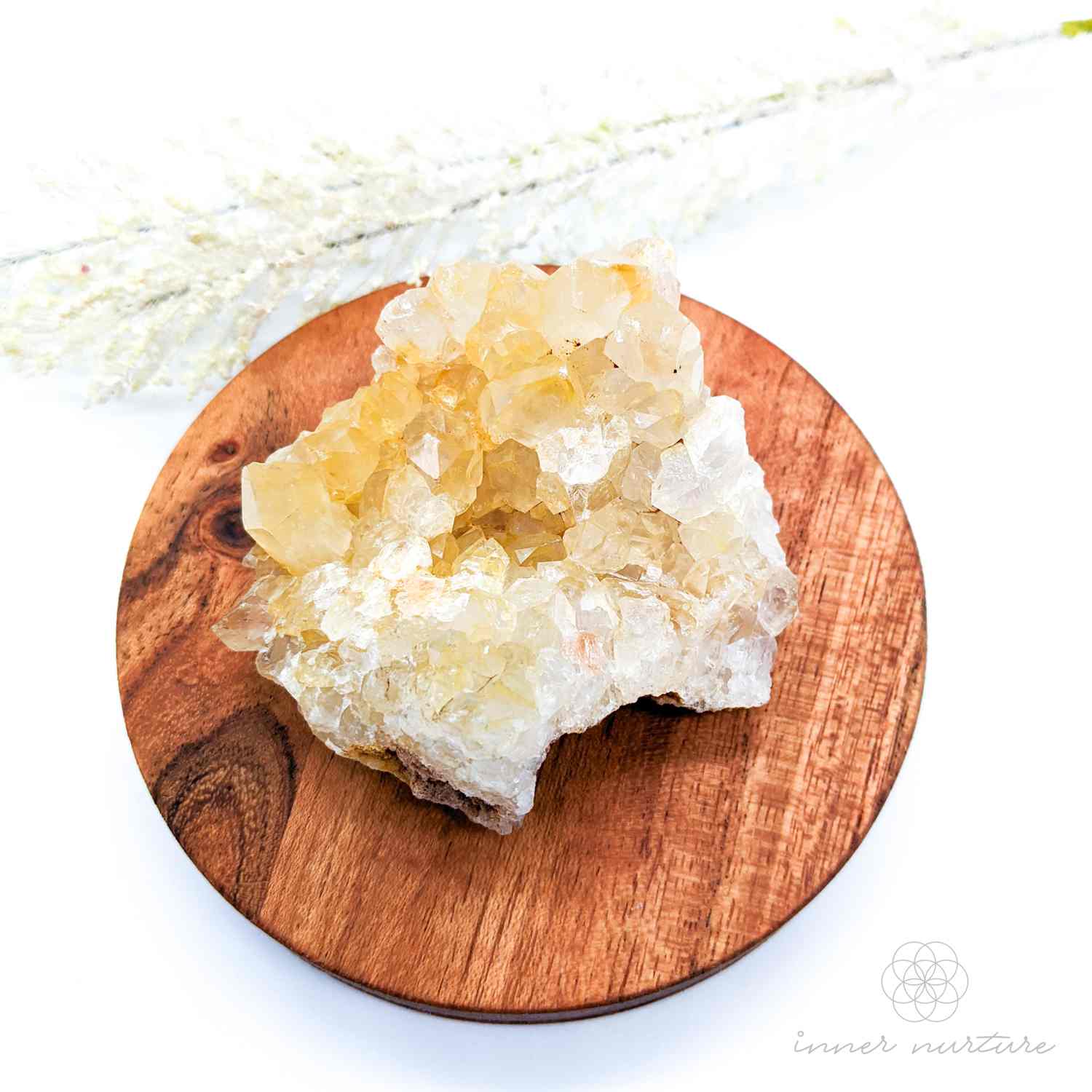 Limonite Quartz (Golden Healer) Cluster - #1 | Crystal Shop Australia - Inner Nurture
