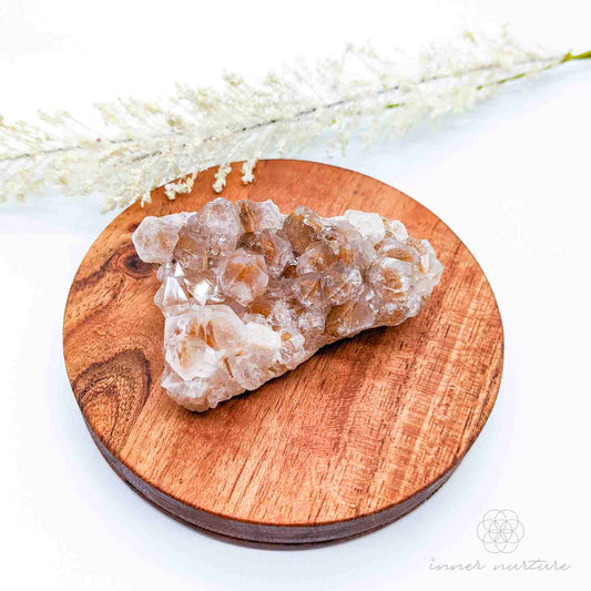 Limonite Quartz Cluster (Golden Healer) - #4 | Crystal Shop Australia - Inner Nurture