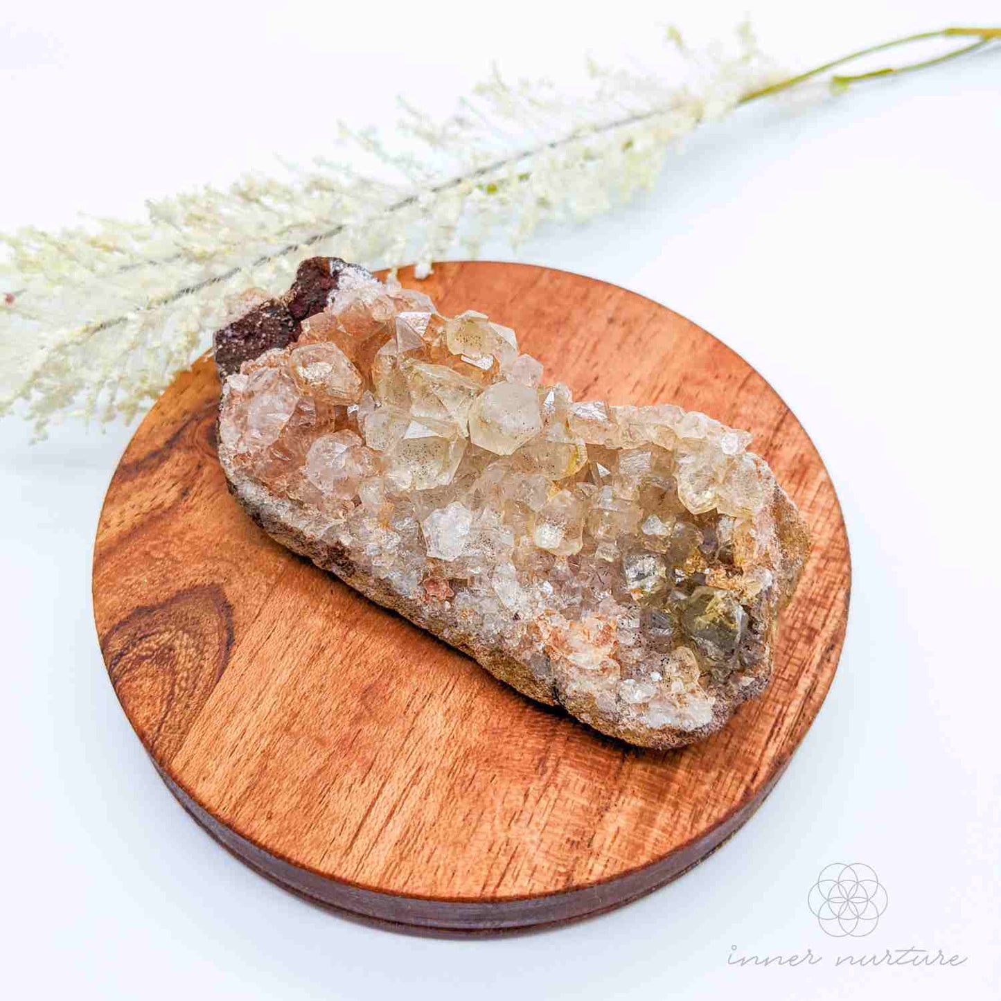 Limonite Quartz Cluster (Golden Healer) - #6 | Crystal Shop Australia - Inner Nurture