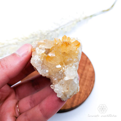 Limonite Quartz Cluster (Golden Healer) - #7 | Crystal Shop Australia - Inner Nurture