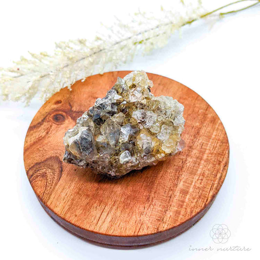 Limonite Quartz Cluster (Golden Healer) - #8 | Crystal Shop Australia - Inner Nurture