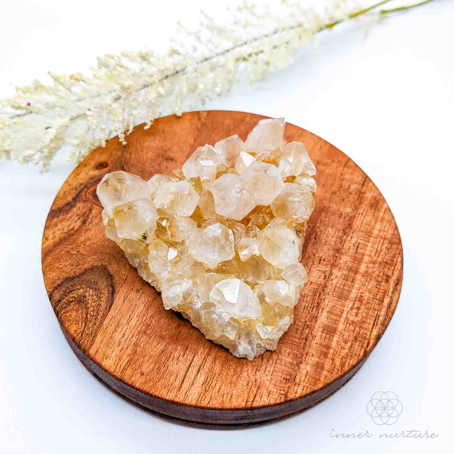 Limonite Quartz Cluster (Golden Healer) - #10 | Crystal Shop Australia - Inner Nurture